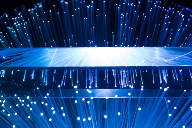 Fiber optics blue HIGH RES