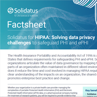 HIPPA factsheet