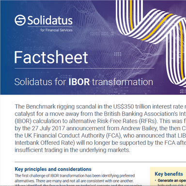 IBOR transformation factsheet