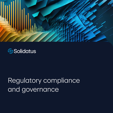Solidatus regulatory compliance and governance