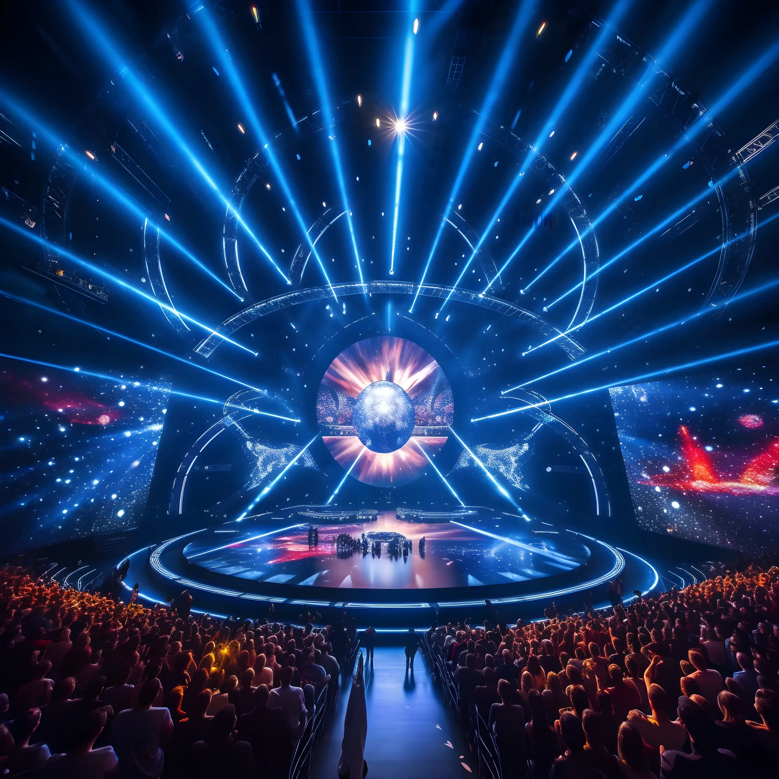 Eurovision scaled
